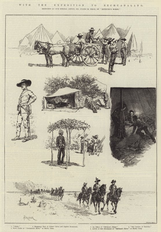 With the Expedition to Bechuanaland by Amedee Forestier