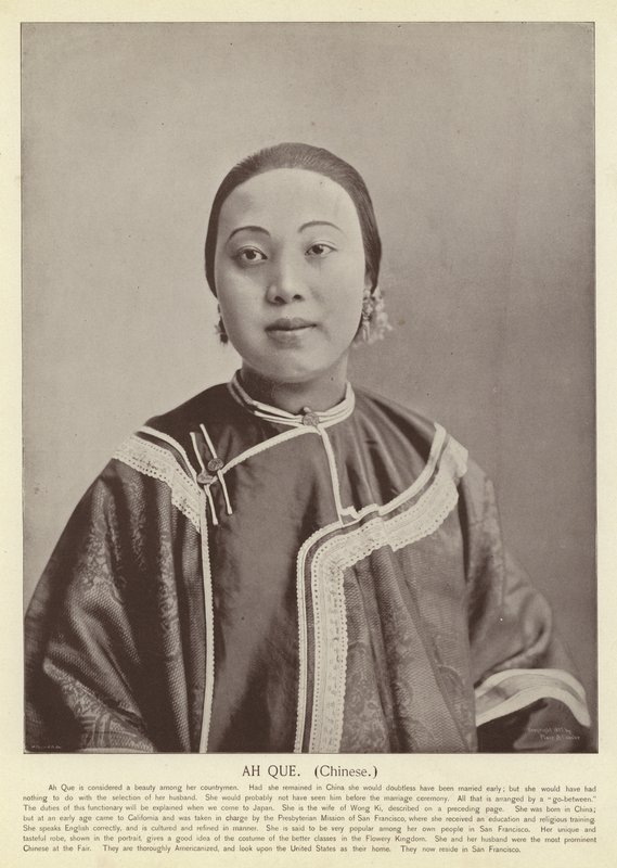 Ah Que, Chinese by American Photographer