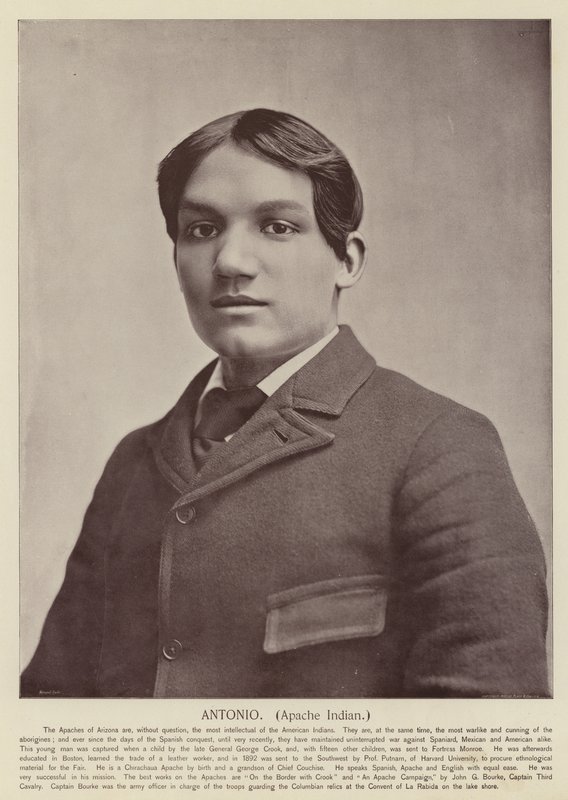 Antonio, Apache Indian by American Photographer