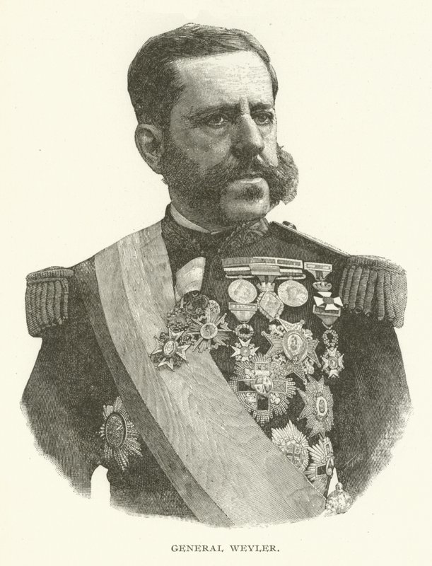 General Weyler by American Photographer