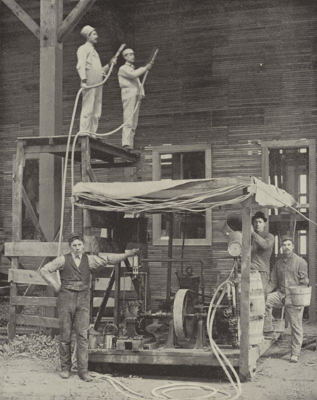 Painting the Great Buildings by American Photographer
