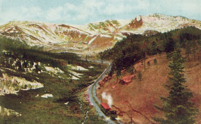 Pikes Peak from Pilot Knob, Altitude by American Photographer