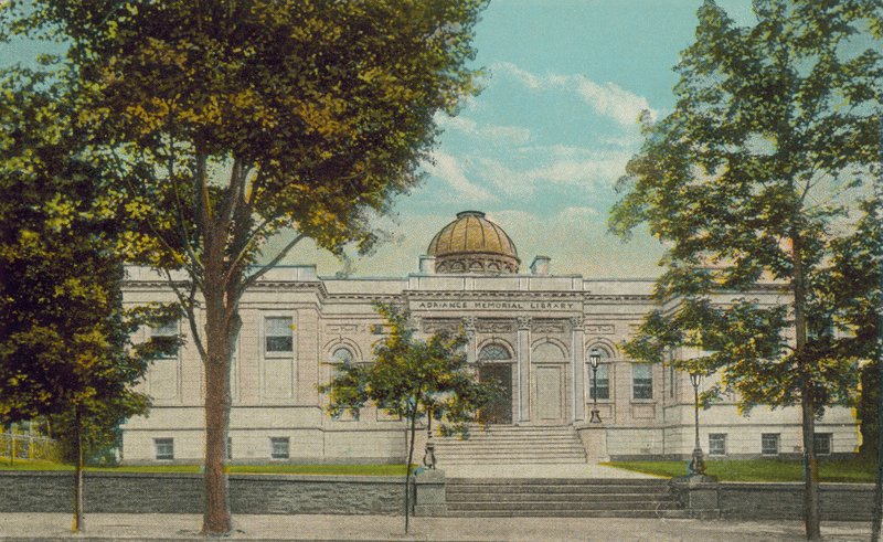 Poughkeepsie: Adriance Memorial Library by American Photographer