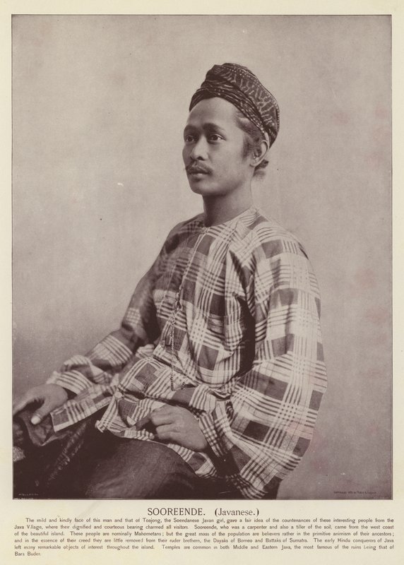 Sooreende, Javanese by American Photographer