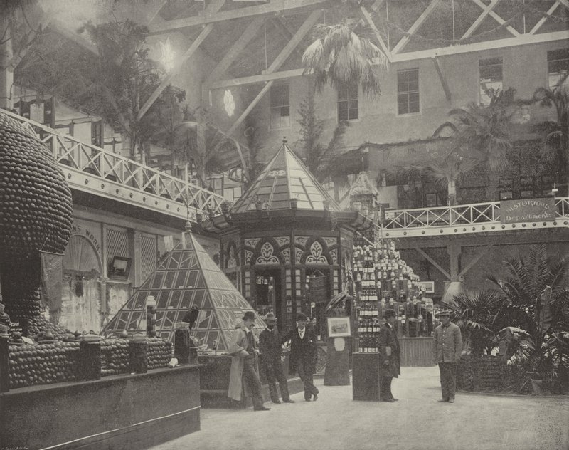 South End of the California Building by American Photographer