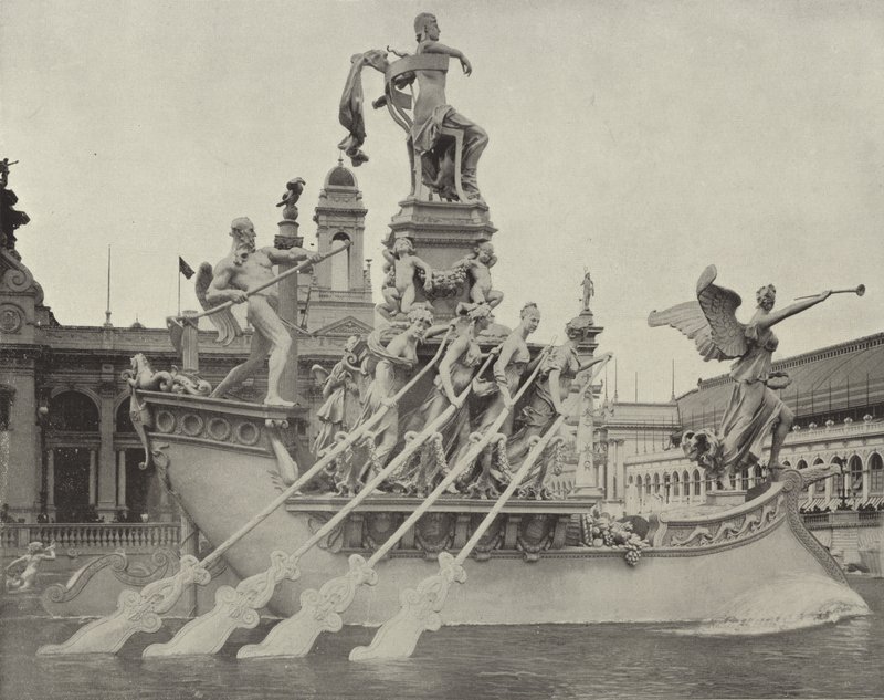 The Columbian Fountain by American Photographer