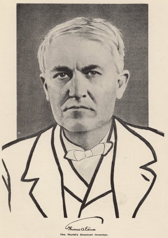 Thomas Edison by American Photographer