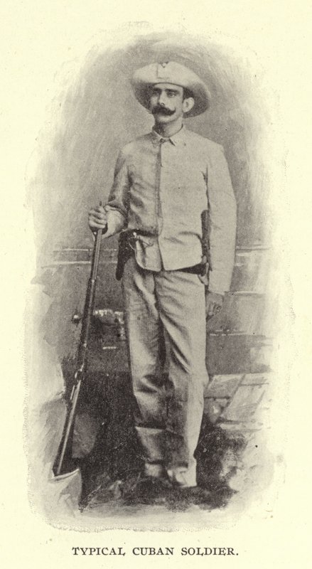 Typical Cuban Soldier by American Photographer