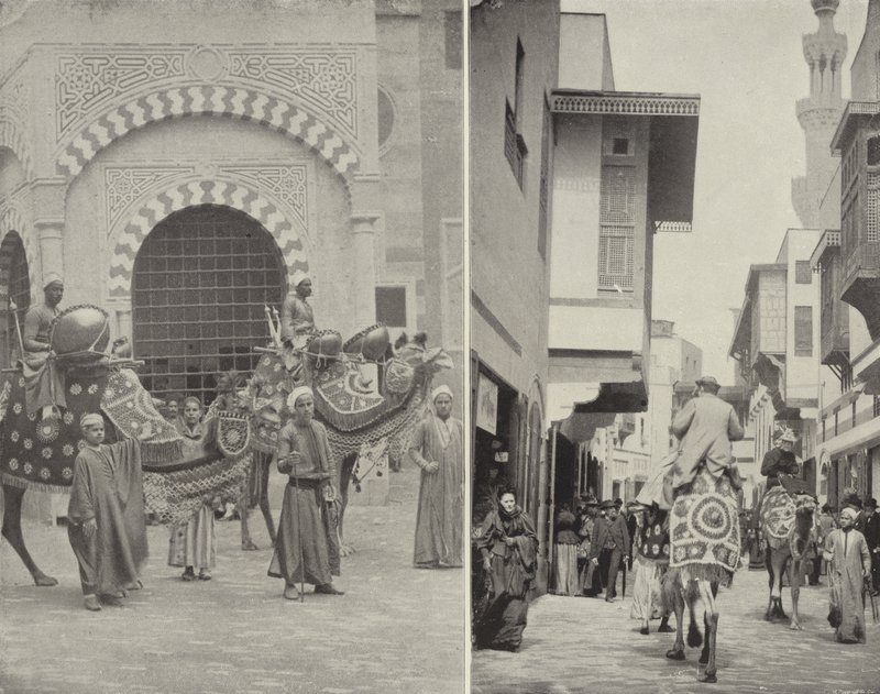 Typical Scenes in Cairo Street by American Photographer