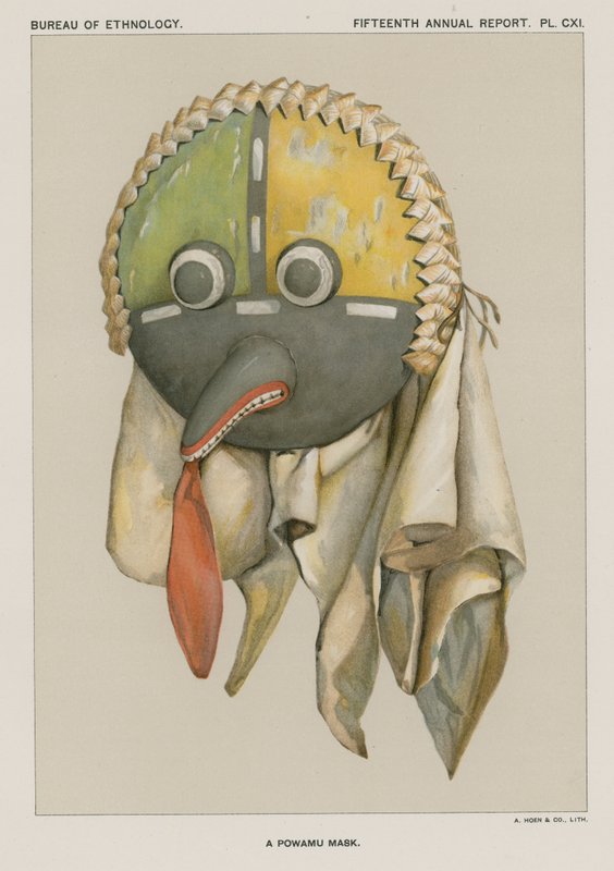 Powamu Mask by American School