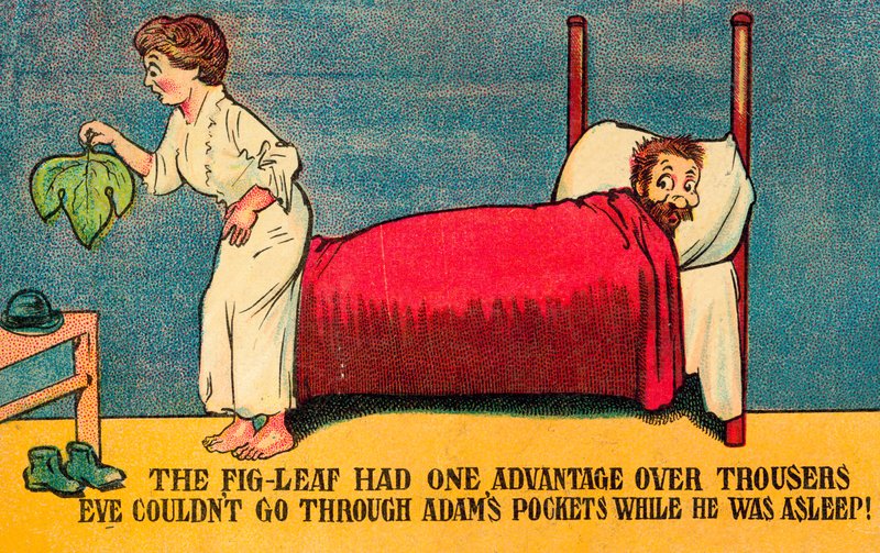 Adam and Eve by American School