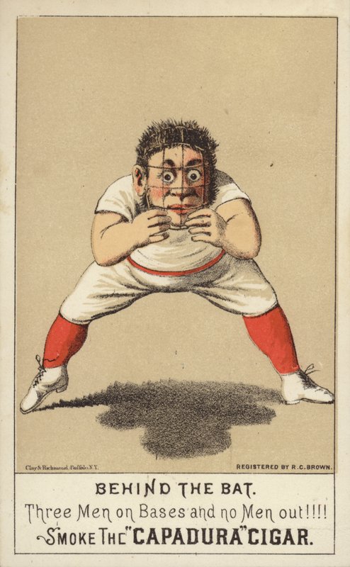 Baseball Fielder by American School