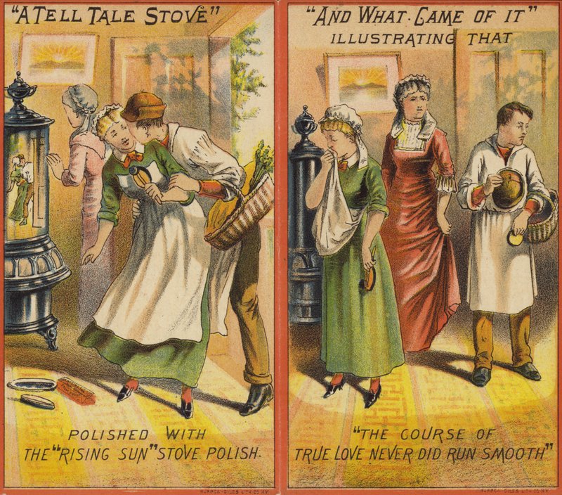Cleaning the Stove by American School