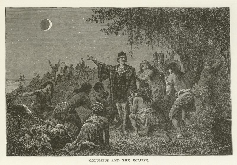 Columbus and the Eclipse by American School