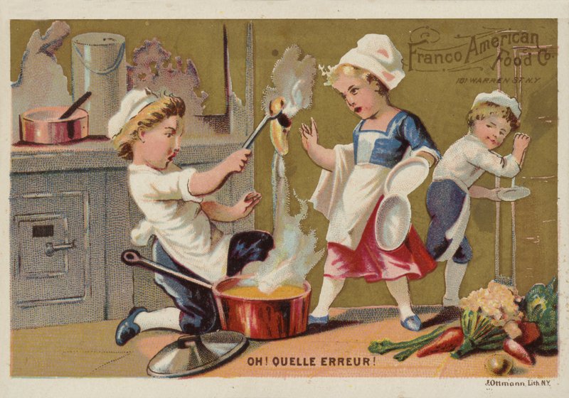 Cooks Spoiling Dinner in the Kitchen! by American School