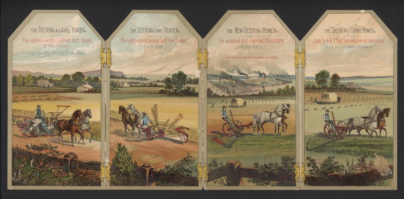 Deering Farm Machinery by American School