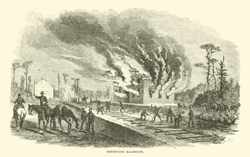 Destroying Railroads by American School