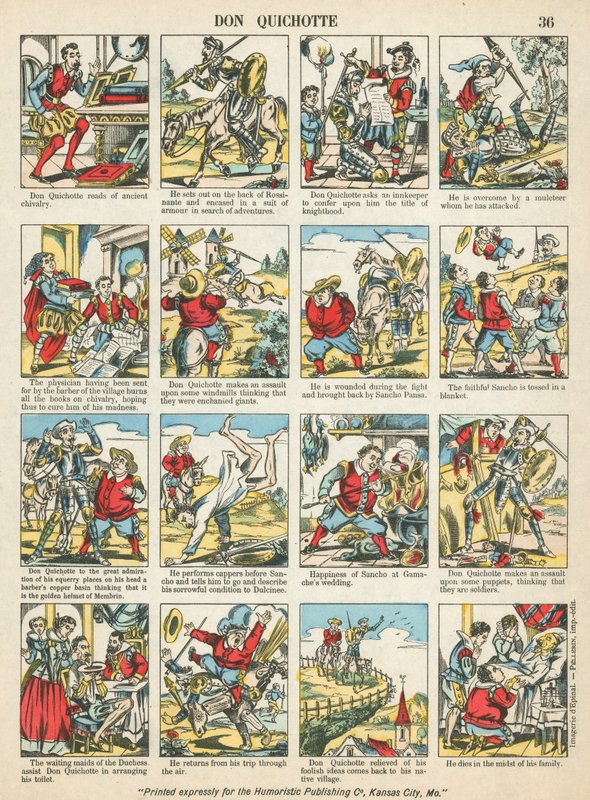 Don Quixote by American School