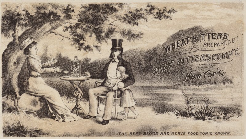 Elegant Couple Relaxing On Riverbank by American School