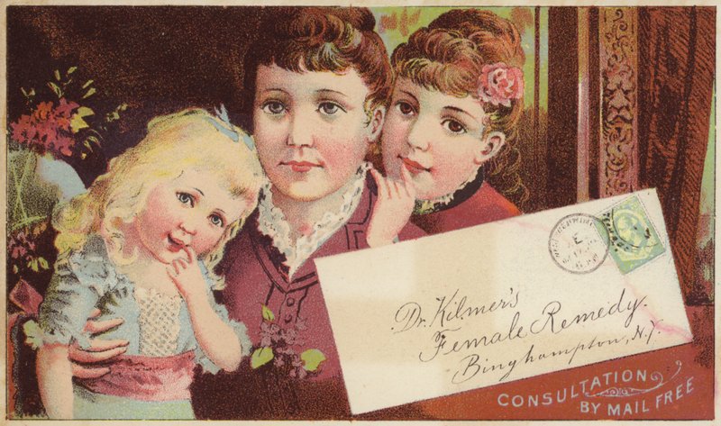 Elegant Ladies and Child by American School