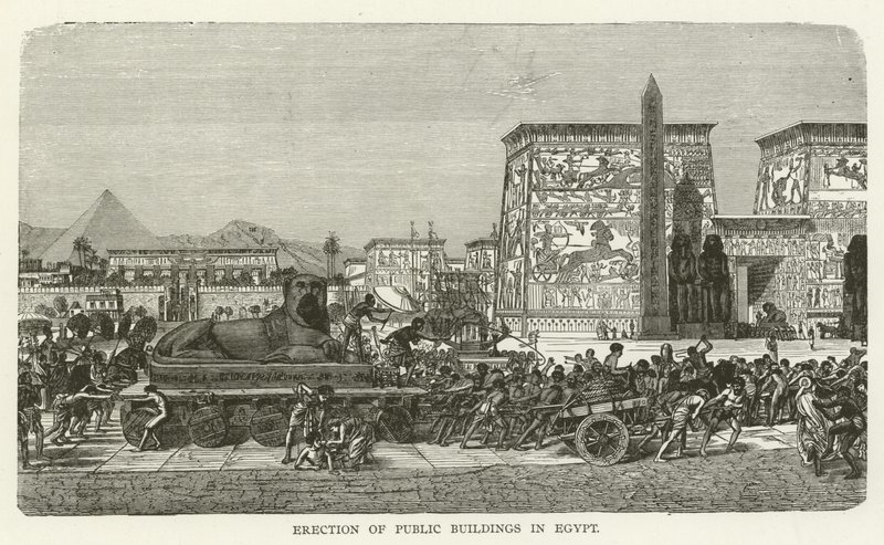 Erection of Public Buildings in Egypt by American School