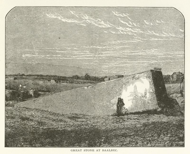Great Stone at Baalbek by American School
