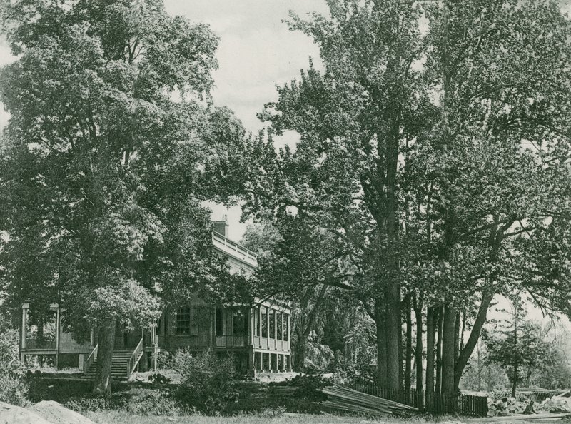 Home of Alexander Hamilton by American School