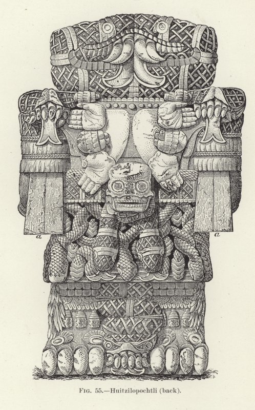 Huitzilopochtli (Back) by American School