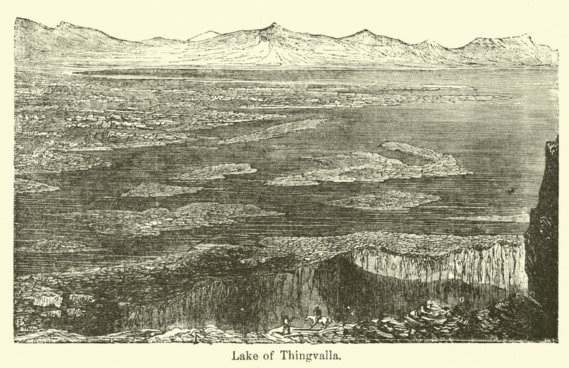 Lake of Thingvalla by American School