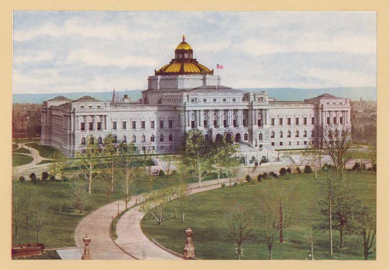 Library of Congress, Washington DC by American School