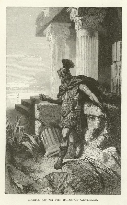 Marius Among the Ruins of Carthage by American School