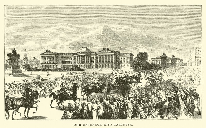 Our Entrance into Calcutta by American School