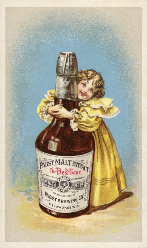 Pabst Malt Extract, The Best Tonic by American School