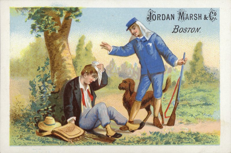 Passerby Assisting Injured Gentleman by American School