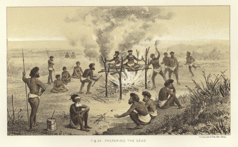 Preparing the Dead by American School
