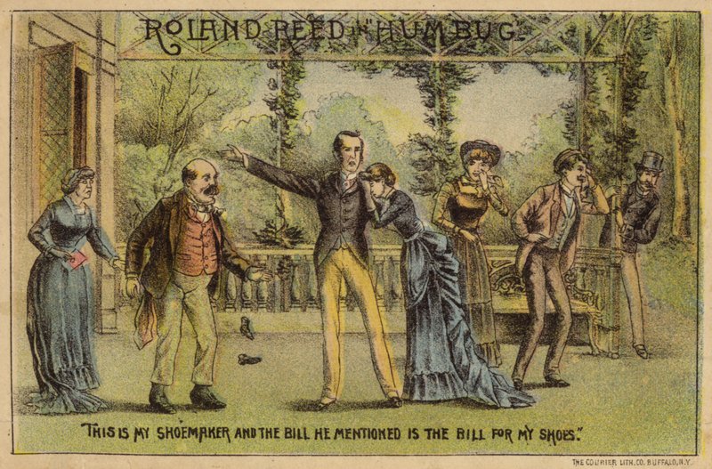 Roland Reed in Humbug by American School