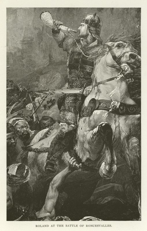 Roland at the Battle of Roncesvalles by American School