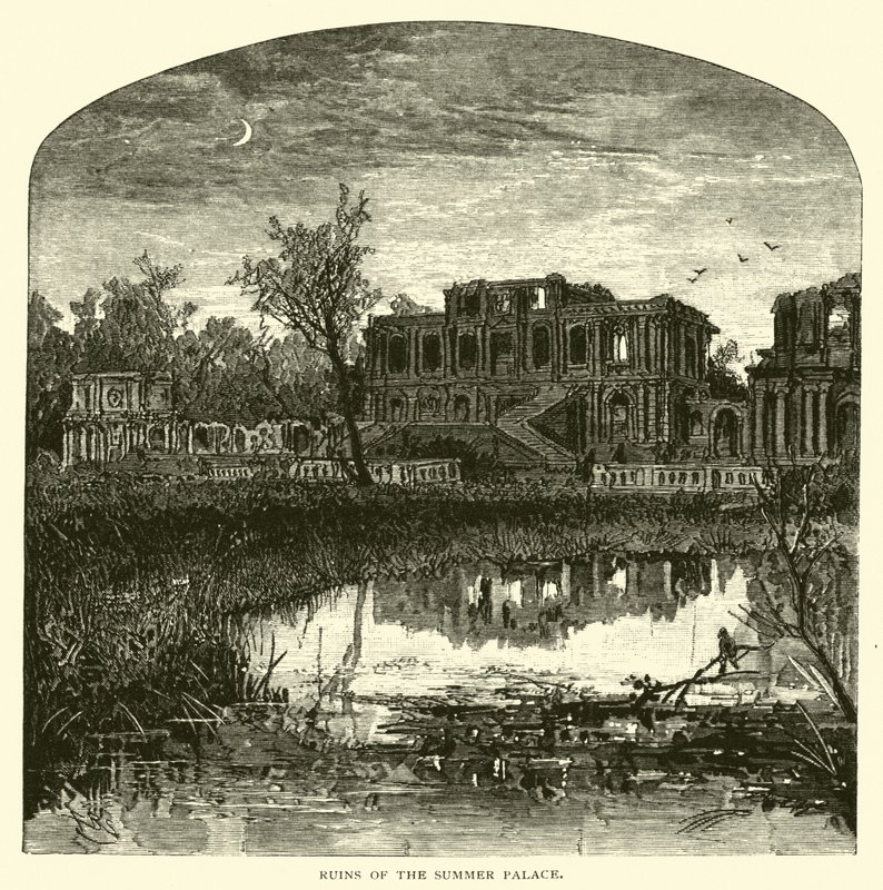 Ruins of the Summer Palace by American School