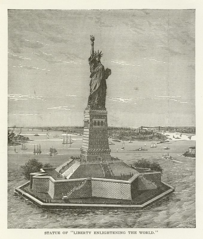 Statue of Liberty Enlightening the World by American School