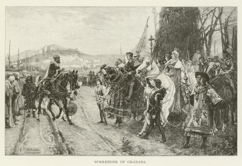 Surrender of Granada by American School