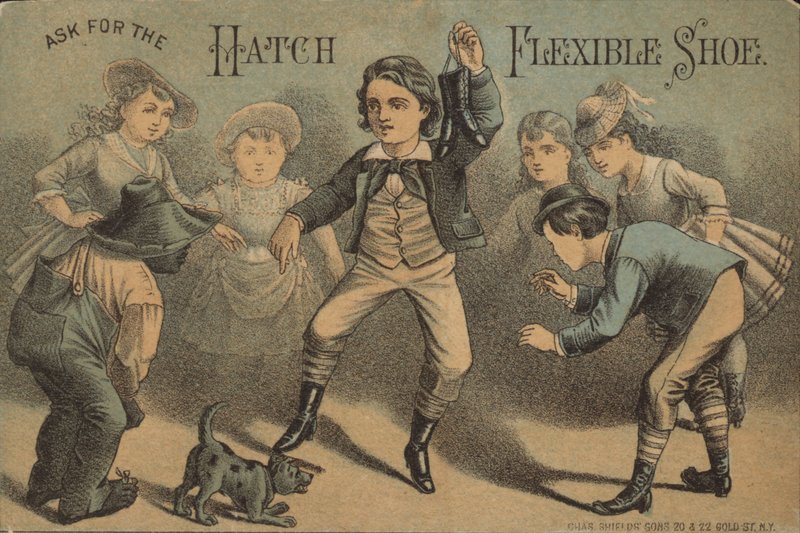 Teasing Boy with Shoes in Hand by American School