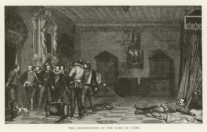 The Assassination of the Duke of Guise by American School