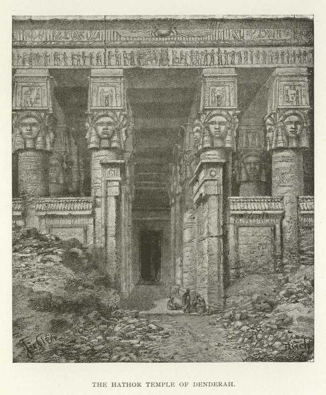 The Hathor Temple of Denderah by American School