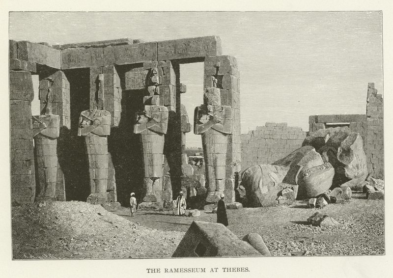 The Ramesseum at Thebes by American School