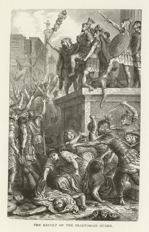 The Revolt of the Praetorian Guard by American School
