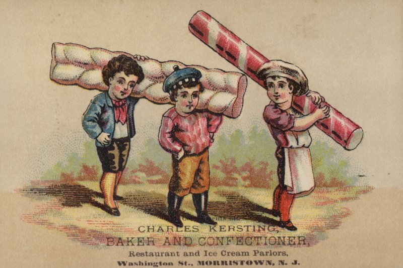 Three Boys Carrying Confectionery by American School