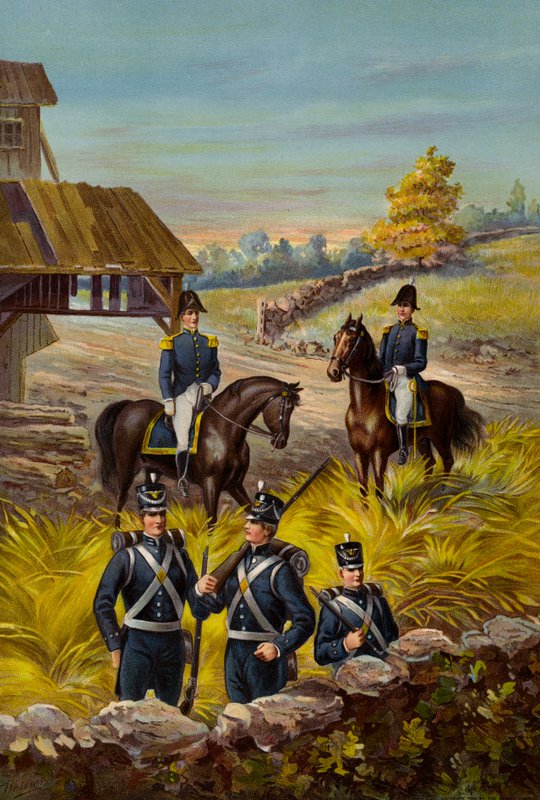 US Army, Infantry and General Officers by American School