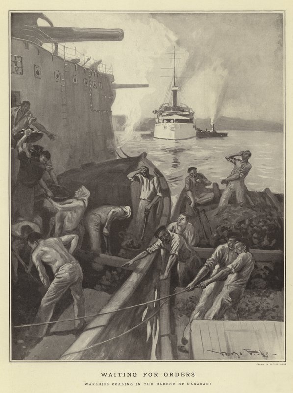Waiting for Orders by American School