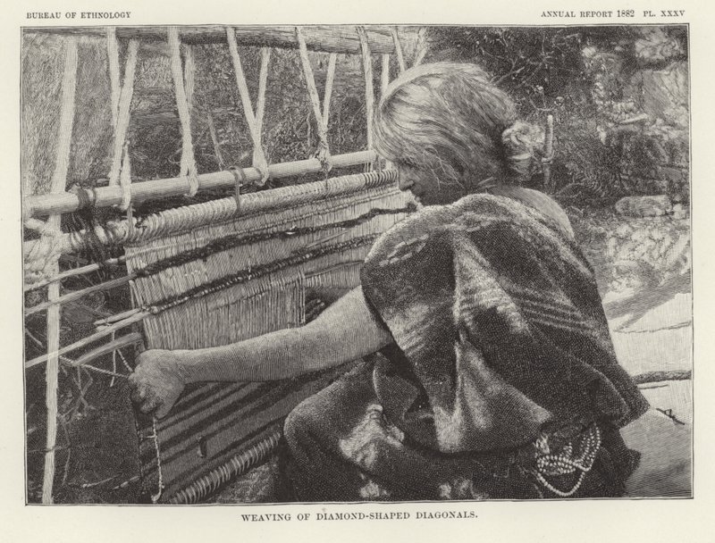 Weaving of Diamond-Shaped Diagonals by American School