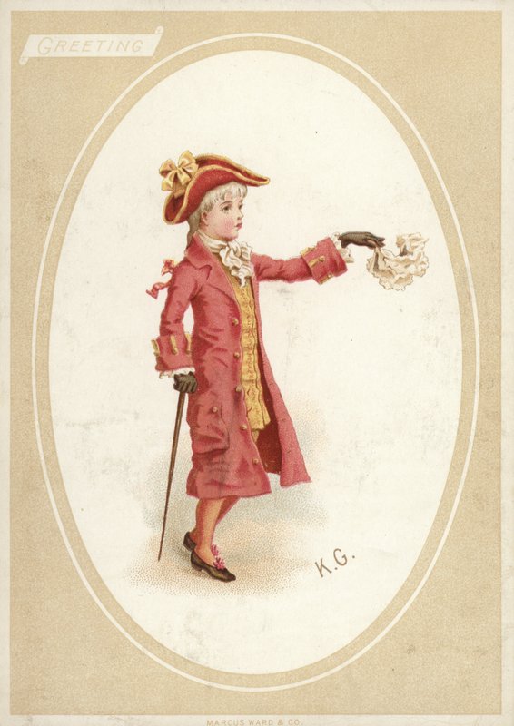 Young Boy in 18th Century Costume by American School